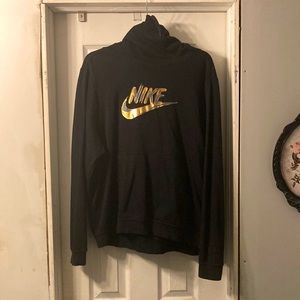Black & Gold Nike hoodie